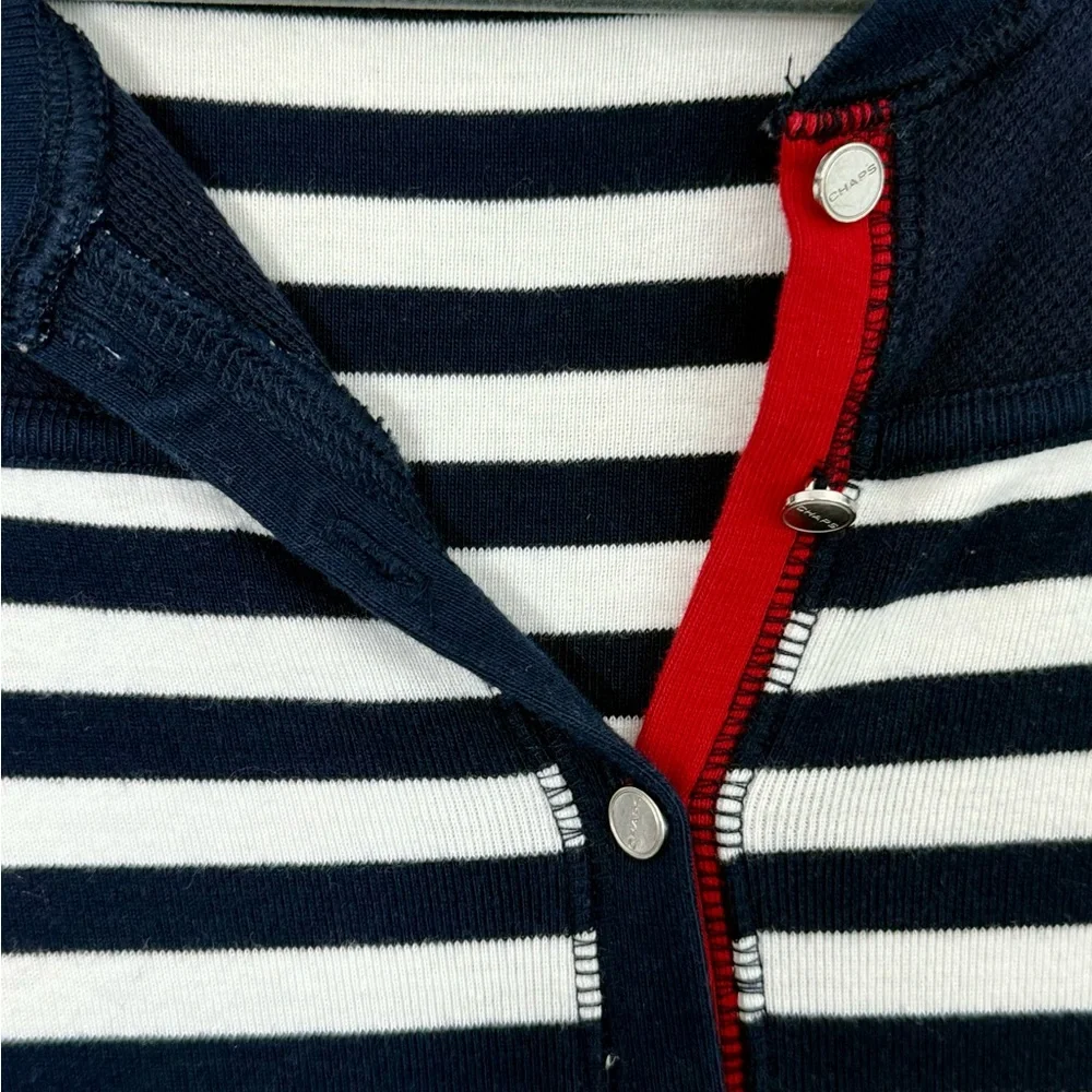 Chaps Nautical Stripe Dress - Picture 3 of 5
